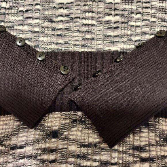 Pre-Loved It's Our Time Cowl Neck Sweater-Size Large - Picture 3 of 4